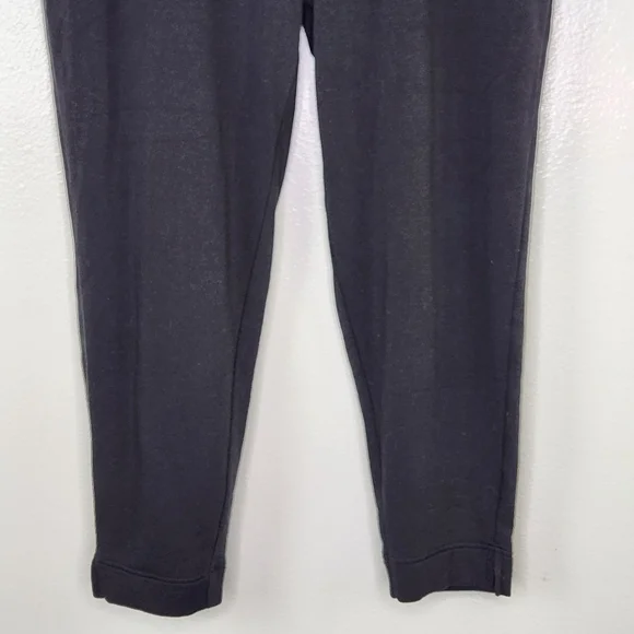 Gap Sweats Black Tapered Leg Split Hem Sweat Pants w/Pockets Size XL - Picture 5 of 12